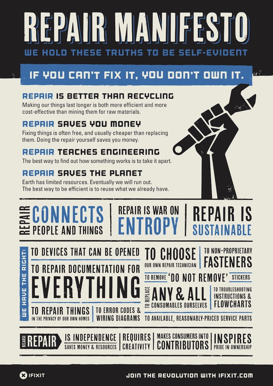 iFixit's self-repair manifesto